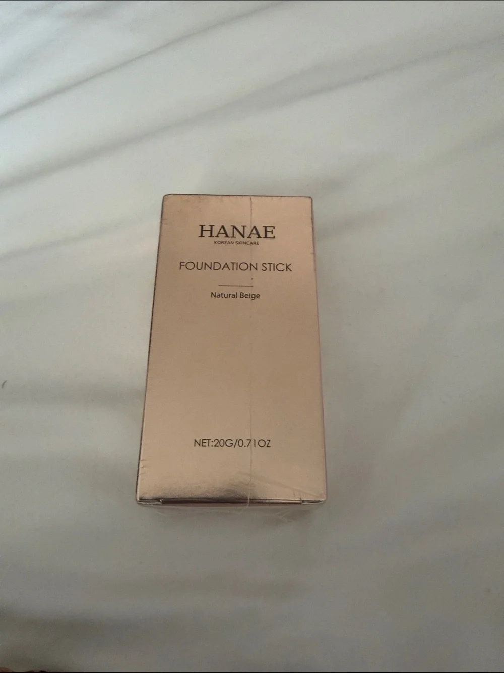 Korean Skincare Natural Beige Stick Foundation with Built-In Brush